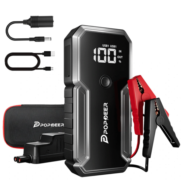 PD-J02 4000A Jump Starter with QC 3.0 Fast Charging for 10.0 Gas/8.0L Diesel - Image 4
